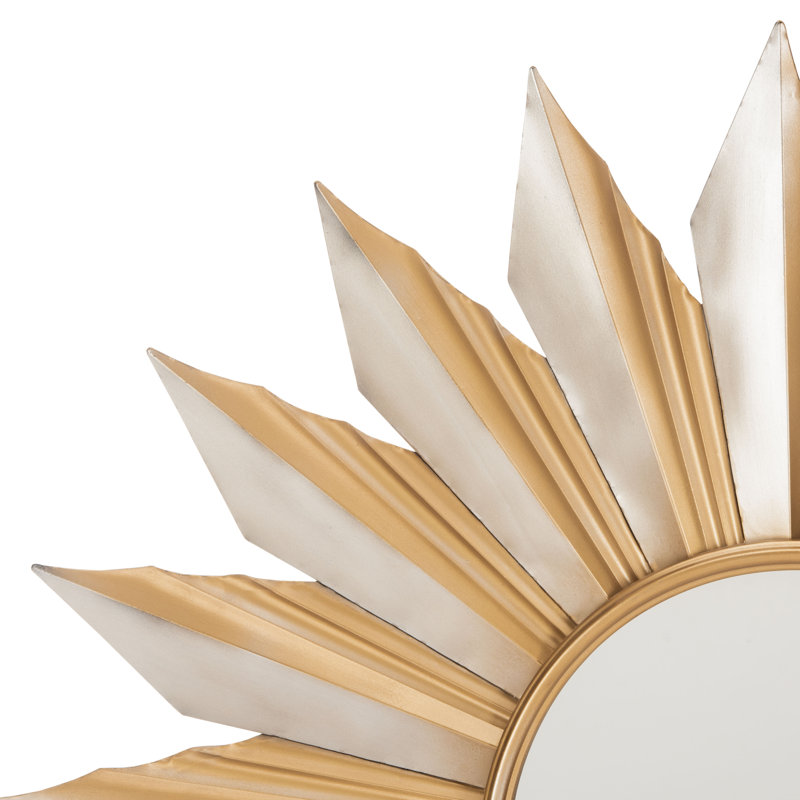 Vegard Metal Flat Wall Mirror