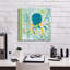 Toile épique Graffiti «Underwater World 2» par Farida Zaman, 18 po x 18 po-1074054662