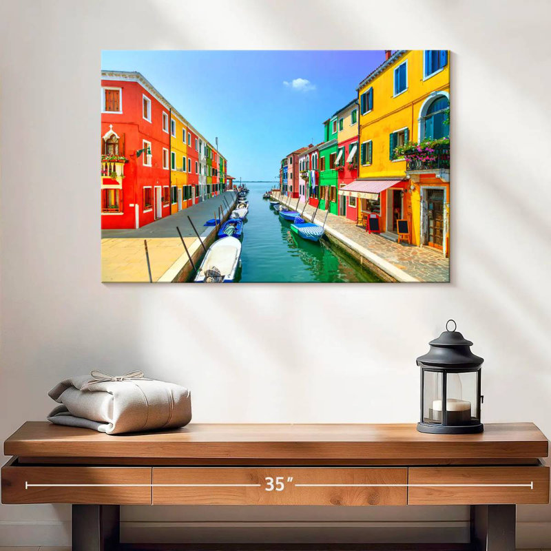 Ravi Burano Canal House, H 16 po x l 24 po