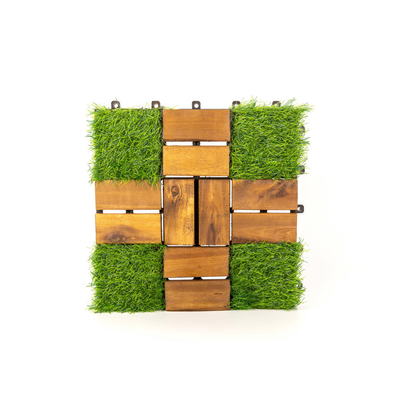 Carreau de terrasse en bois d'acacia 057, 30