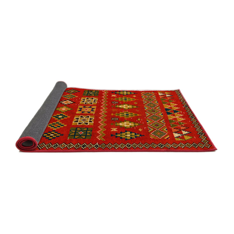 Abstract Indoor Rug, Round 6'
