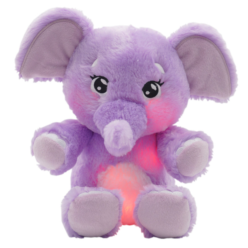 Éléphant mauve moelleux Lullabrites