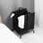 110l Cloth 2 Laundry Hamper With Lid, Sorting Cards For Clothes, Storage Basket Lid And Cards, Black , Clothes