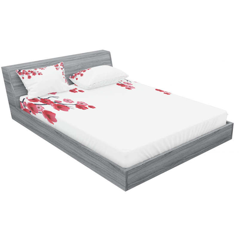Microfiber Sheet Set, Full Sheet Set with Fitted Sheet