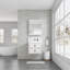 Armoire à pharmacie avec miroir de salle de bain, armoire de salle de bain murale avec rangement, porte s'ouvrant à droite