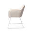 Lannie 123.19cm H Polyester Upholstered Metal Armchair-622808353-622808541