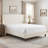 Melaya Wingback Upholstered Platform Bed Frame-640475838-640475837