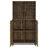 Harlie Rustic Oak 2-Doors Wine Cabinet