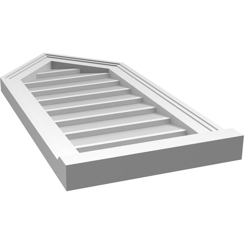 Ventilateur à pignon en uréthane non-fonctionnel Signature, H 30 po x l 14 po x P 2 po
