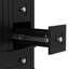 Meuble-lavabo noir de 24 po avec lavabo intégré en céramique, tablette à double couche, tiroirs à fermeture en douceur et porte d'armoire à fermeture en douceur.-596398789