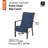 Ayvion Polyester Box Cushion Dining Chair Slipcover-1738189344