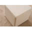 Élégant repose-pieds pouf 15,7 po x 15,7 po x 15,7 po | Structure en bois durable, tissu 50% coton / 50% polyester, facile à nettoyer | Mousse confortable à 32 places pour s'asseoir | Parfait pour le salon, la chambre à coucher ou le bureau personnel-2014665876