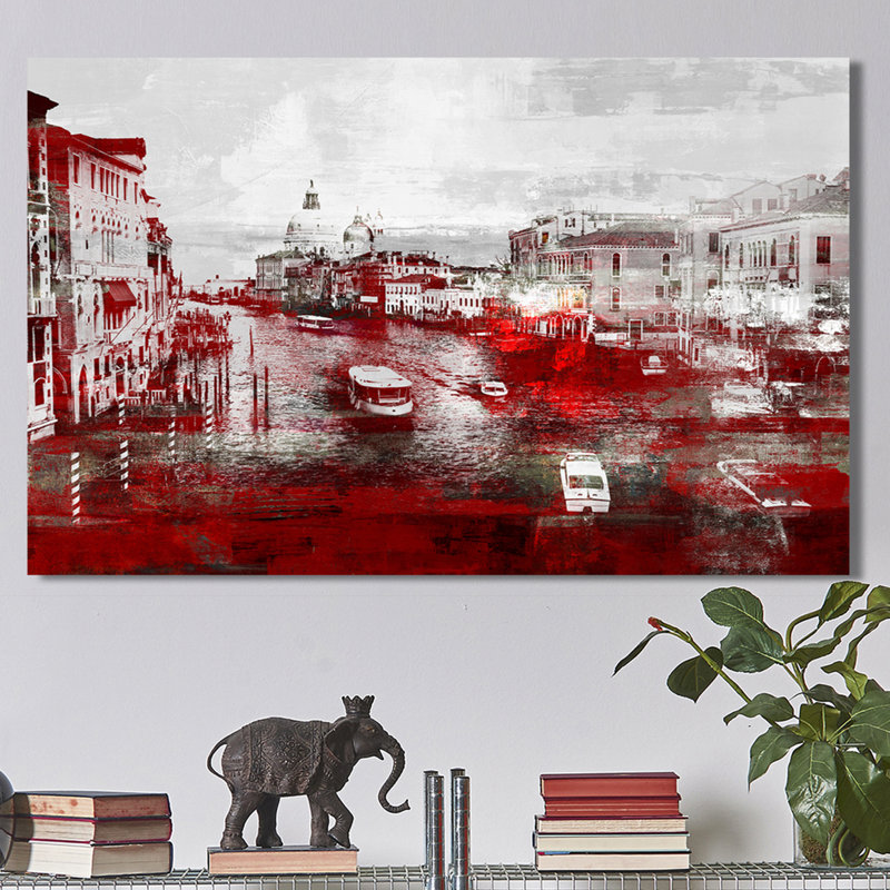 Venise, Italie II - impression sur toile, H 18 po x l 30 po