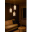 Anthonie 3 - Light Brushed Silver Pendant