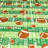 Passion For Football Collection 60"X90" Printed Tablecloth With Table Weight Set