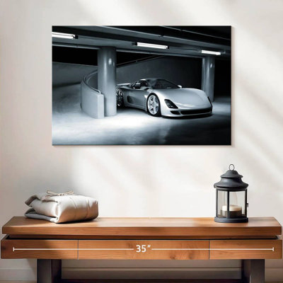 Mehar Underground Parked Sports Car
