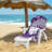 Cotton Blend Beach Towel