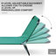 Chaises longues de piscine Goddard Outsunny-1079552524