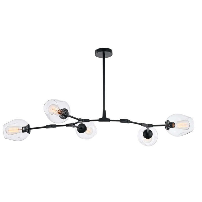 Jauss 5 - Light Sputnik Modern Linear Chandelier