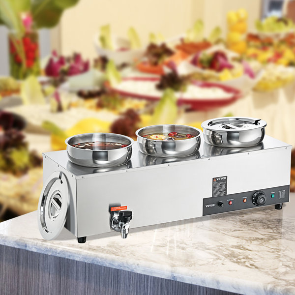 The Party Aisle™ Stainless Steel Warmers, Heaters, Burners And Servers