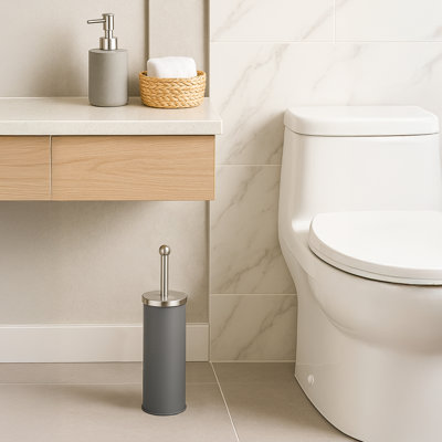 Fillingham Free-Standing Toilet Brush and Holder