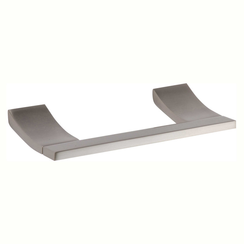 Cinu Wall Mounted Toilet Paper Holder, Satin Nickel