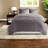 Cozy King Bedding Sets, Polyester Reversible Diamond Quilt For Home