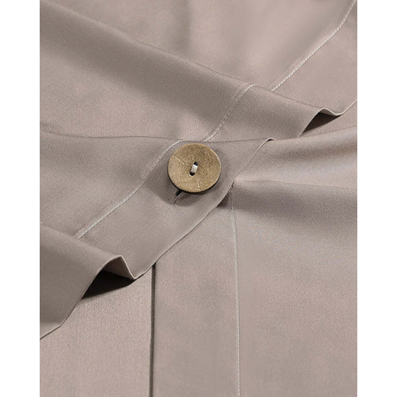 Natural Premium Duvet Cover, Full Duvet Cover, Taupe