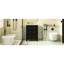 Meuble-lavabo de salle de bain 24 po avec lavabo en céramique Retro-130058138