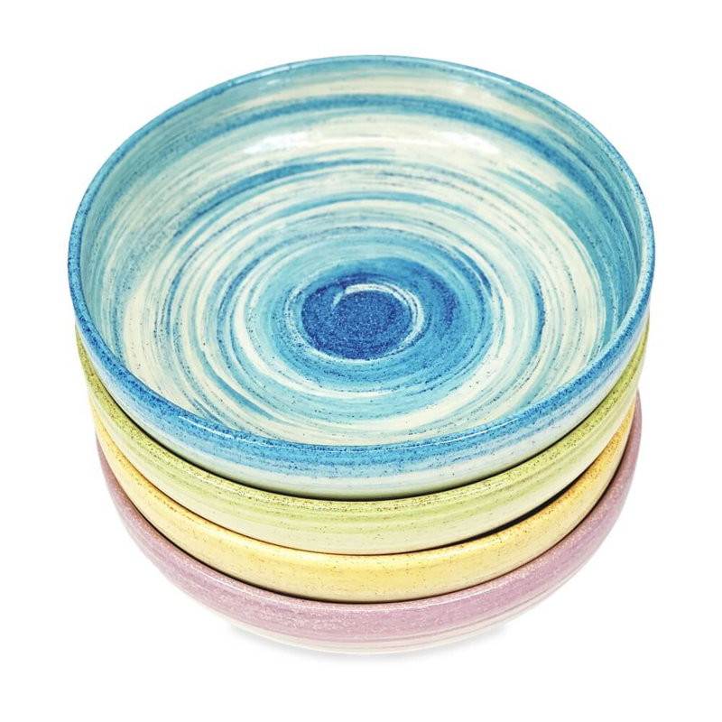 Pastel Beach - Large Bowl, Blue