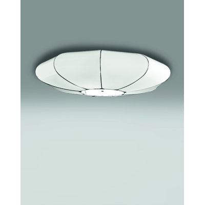 Zeppelin Glass Semi Flush Mount
