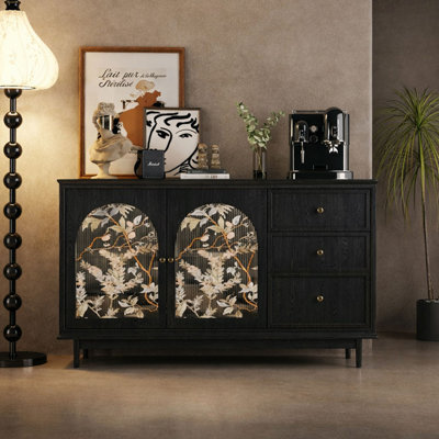 American-style retro minimalist high-end sideboard