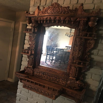 Cadre de miroir avec miroir