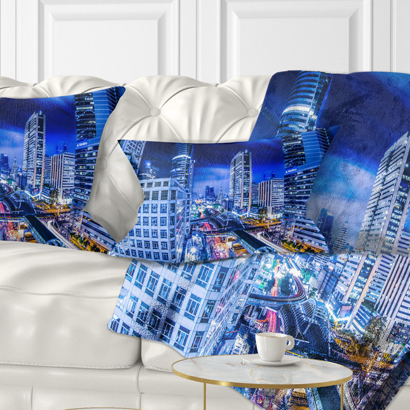 Coussin lombaire en cityscapes bangkok city view