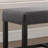 Fabric Counter Height Dining Bench with Nailhead Trim-2133386202