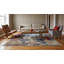 Cozy moderne gris anthracite en laine nouée à la main B.G.E. Tapis contemporain abstrait