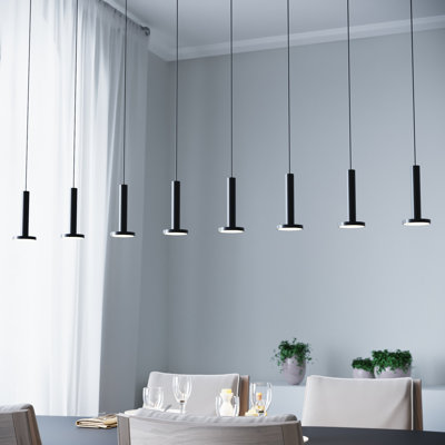 Luminaire suspendu pour îlot de cuisine 4 lumières Netice