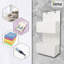 2 Piece Plastic / Acrylic Tiered Shelf