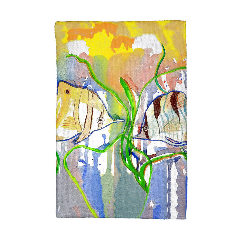 Serviette de thé ange fish