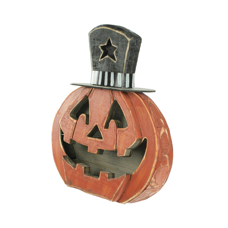 Citrouille d’halloween grinning