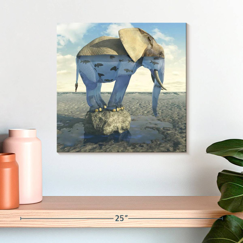Brampt Drinking Problem, 16'' H x 16'' W