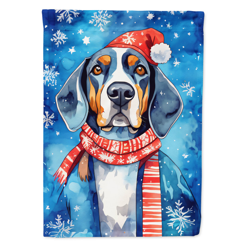 Double Sided Polyester Christmas, 40'' H x 28'' W