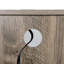 Table de chevet Pereda en gris