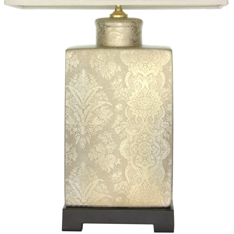 Finch in the Blossoms 24" Table Lamp