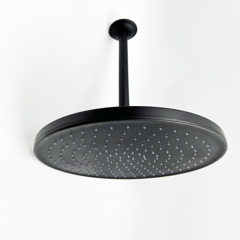Pomme de douche - Pluie à haute pression - Look moderne de luxe - Installation sans outil en 1 minute - Le remplacement réglable parfait pour les pommes de douche de votre salle de bain