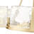 Aenon Chandelier with Hammered Water Glass-111194515-111194518-111194519