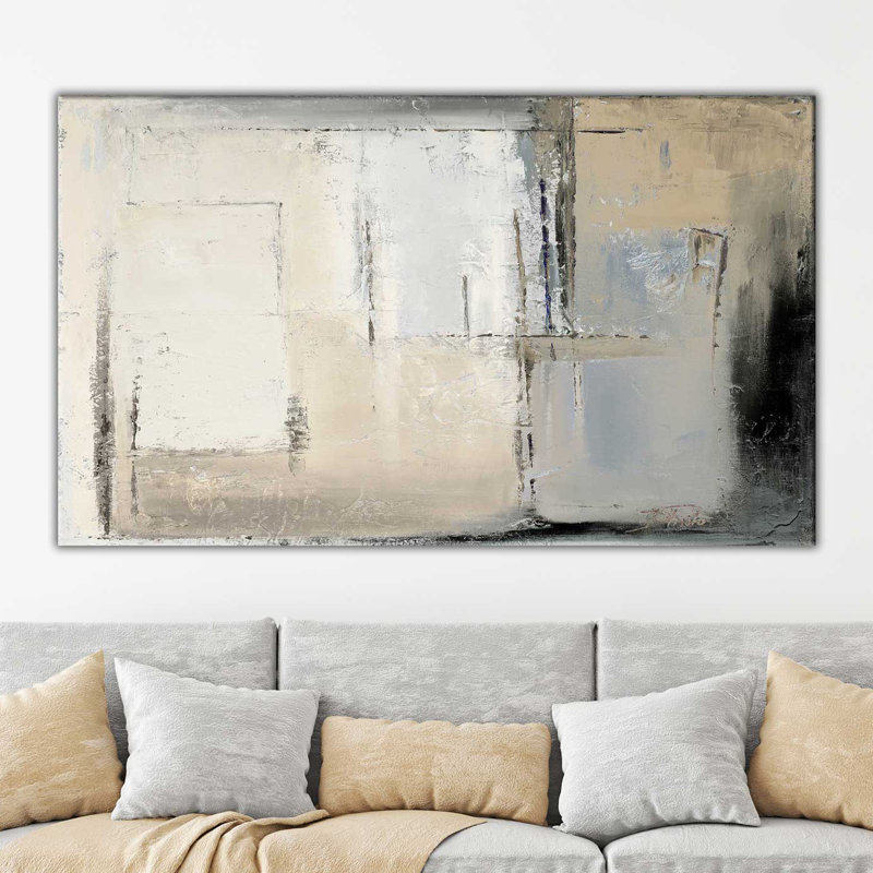 « winter crépuscule ii », reproduction de peinture à l’acrylique sur toile, H 28 po x l 48 po x P 1,5 po