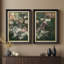 «Romantic Garden Blossoms Lush Floral», ensemble de 2 reproductions d'art encadrées de qualité supérieure sur papier 26 po x 36 po-121103617