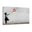 « television balloon fille », reproduction d’impression sur toile tendue-27834738