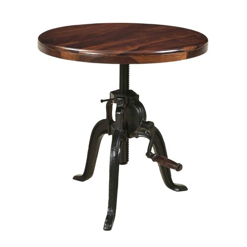 Williston Forge Lincya Round Solid Wood Dining Table & Reviews | Wayfair